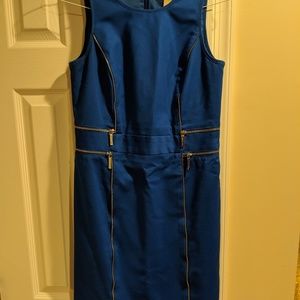 Michael Kors Dress Zippers Blue Size 4